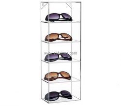 Custom 5 tiers acrylic sunglasses display cabinet BDC-2100