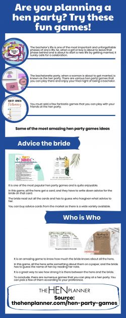 Advice the bride-Most popular hen party games