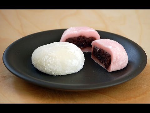 How to Make Japanese Mochi Daifuku – Easy and Simple! No Steam Needed! – YouTube