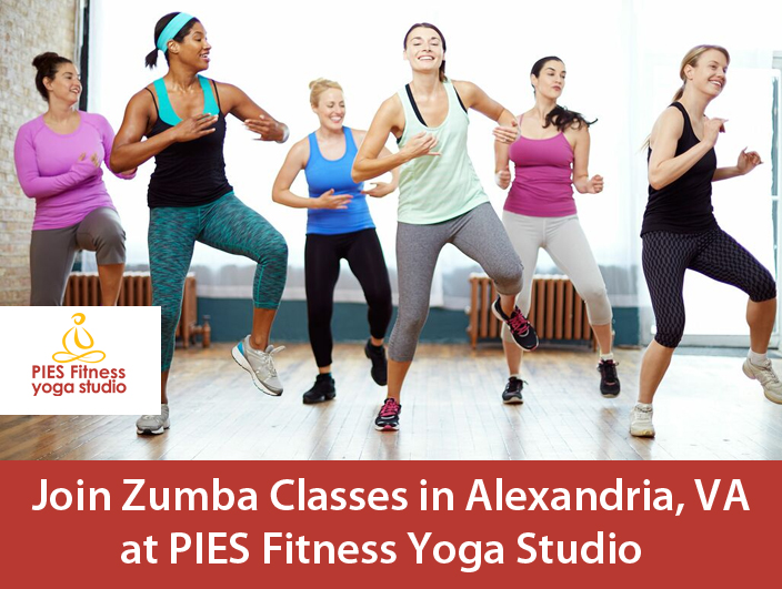 Join Zumba Classes in Alexandria, VA at PIES Fitness Yoga Studio
