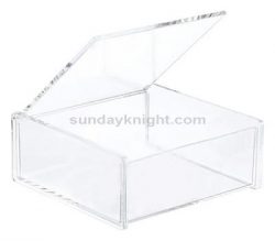 Perspex box with lid, Lucite box with hinged lid – Custom made service