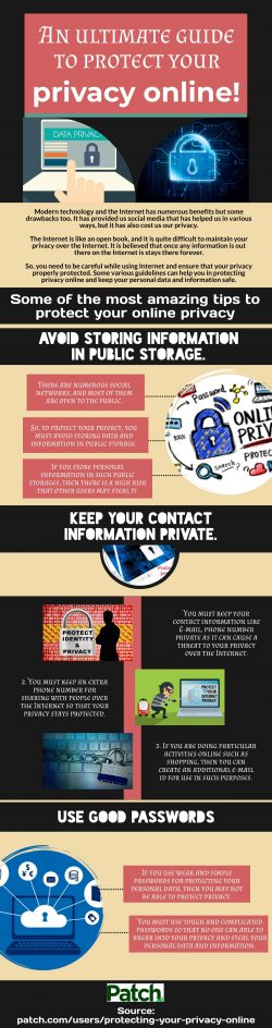 Where Can I find the best Protecting privacy online