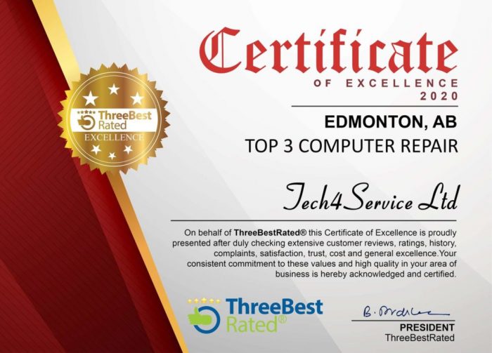 Computer Help in Edmonton – Tech4Service Ltd