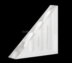 Custom triangle perspex display block, acrylic display holder block