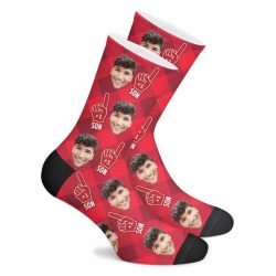 Son Socks Custom Face Socks