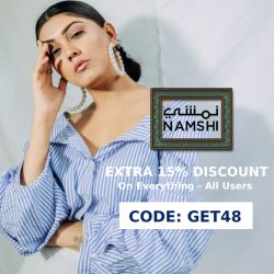 Namshi Coupons: Enjoy Extra 15% Discount 💰On Everything