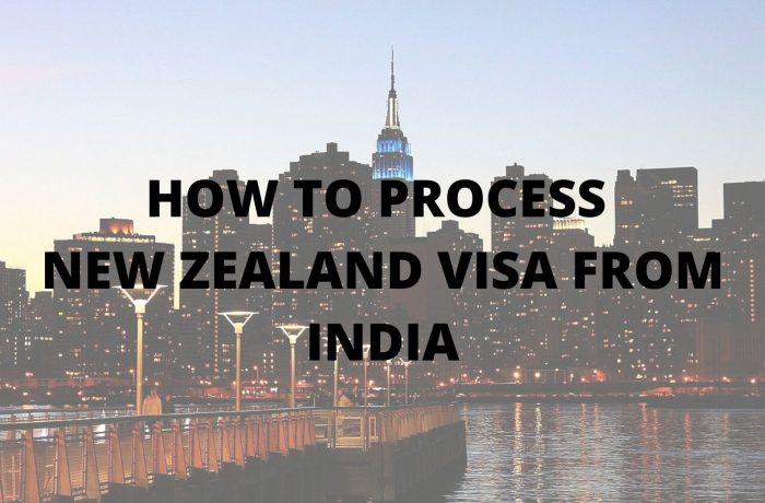 New Zealand Visitor Visa From India