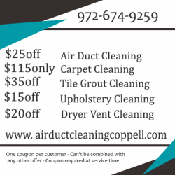Air Duct Cleaning Coppell TX