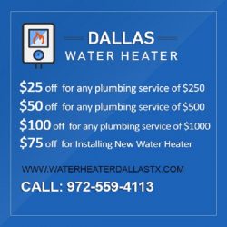 Water Heater Dallas TX Near Me