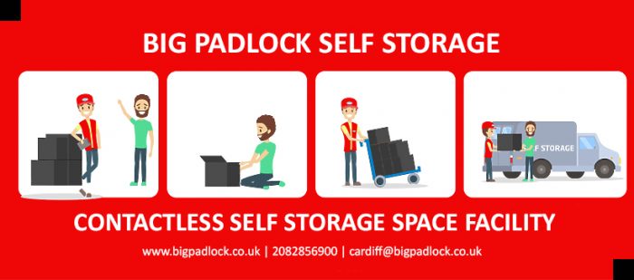 Contactless Self Storage Space Facility By Big Padlock