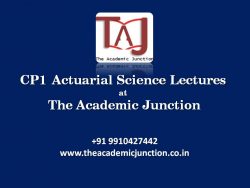 CP1 Introductory Video| By Silky Lamba | Actuarial Science
