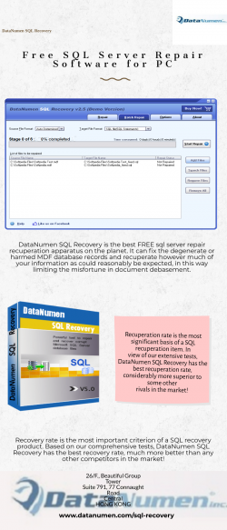 Free SQL Server Repair Software for PC