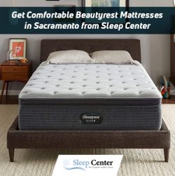 Get Comfortable Beautyrest Mattresses in Sacramento from Sleep Center