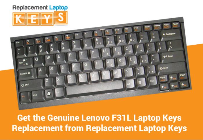 Get the Genuine Lenovo F31L Laptop Keys Replacement from Replacement Laptop Keys