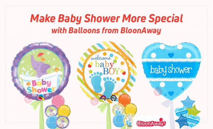 Make Baby Shower More Special with Balloons from BloonAway