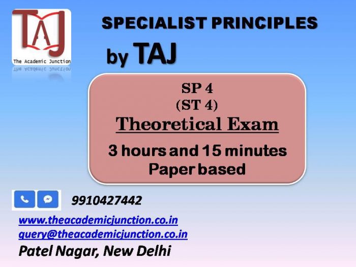 SP4_Ch 4 and 11 By Silky Lamba | Experienced Faculty | Actuarial Science