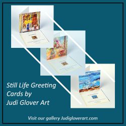 Still Life Greeting Cards by Judi Glover Art