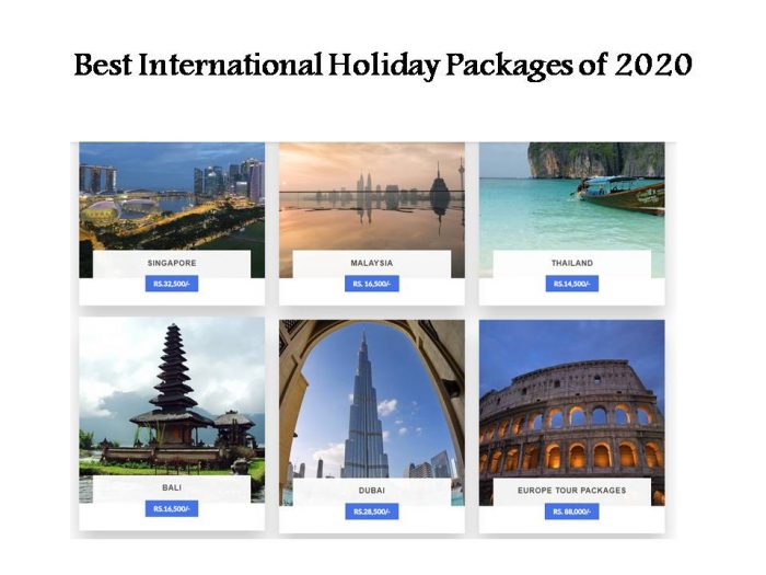 Best International Holiday Packages of 2020