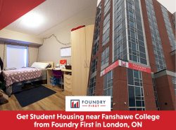 Get Student Housing near Fanshawe College from Foundry First in London, ON