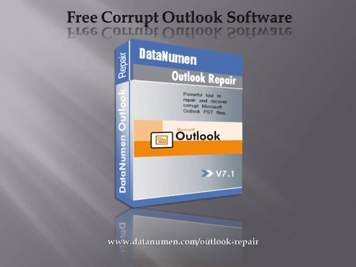 Free Corrupt Outlook Software