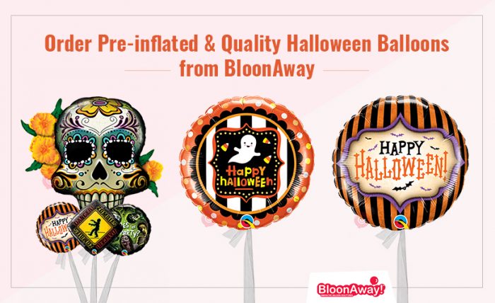 Order Pre-inflated & Quality Halloween Balloons from BloonAway