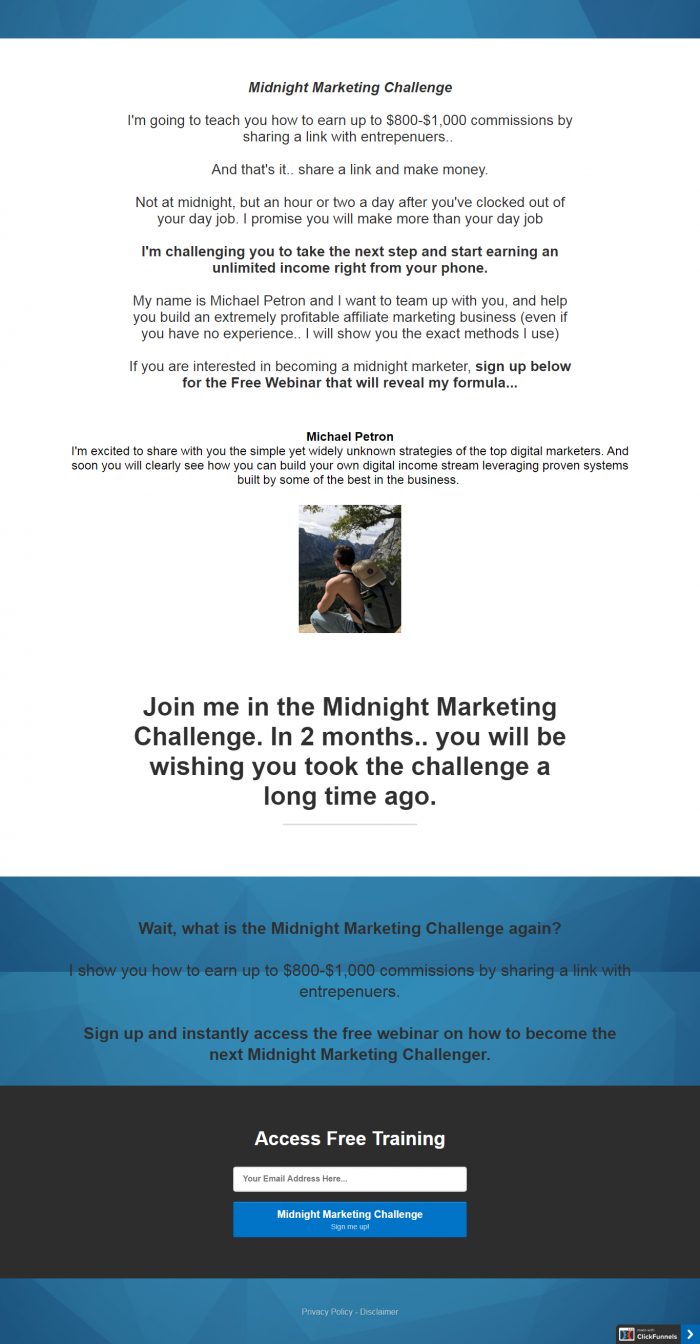 Midnight Marketing Challenge