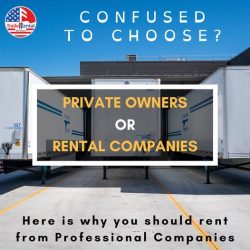 Private Owners v/s Professional Trailer Rental Companies