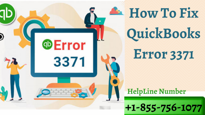 Get instant help for QuickBooks Error 3371 at +1-855-756-1077