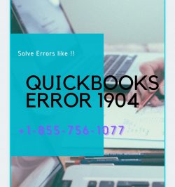 Fix QuickBooks Error 1904 at +1-855-756-1077