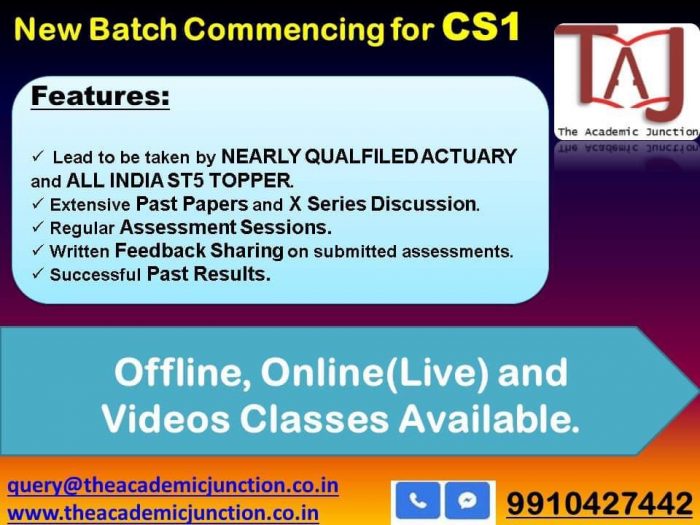 Latest CS1 Introductory Session by Puneet Goyal| Experienced Faculty| All India Topper