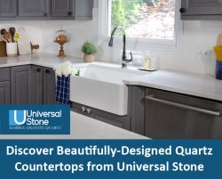 Discover Beautifully-Designed Quartz Countertops from Universal Stone