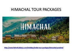 HIMACHAL TOUR PACKAGES