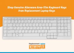 Shop Genuine Alienware Area-51m Keyboard Keys from Replacement Laptop Keys