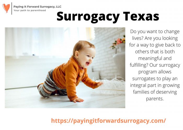 Surrogacy Texas – Paying It Forward Surrogacy