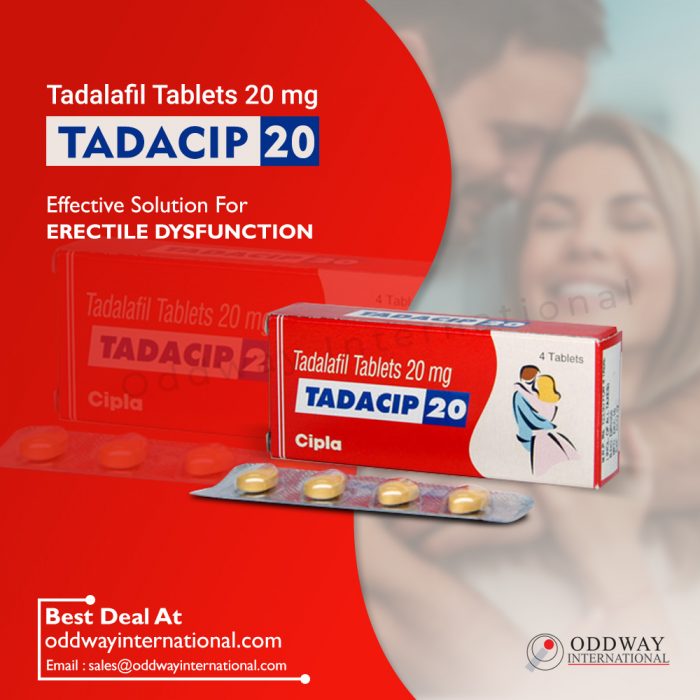 Tadacip 20 mg tablet wholesale price