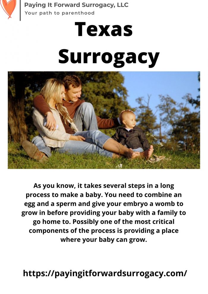 Texas Surrogacy – Paying IT Forward Surrogacy