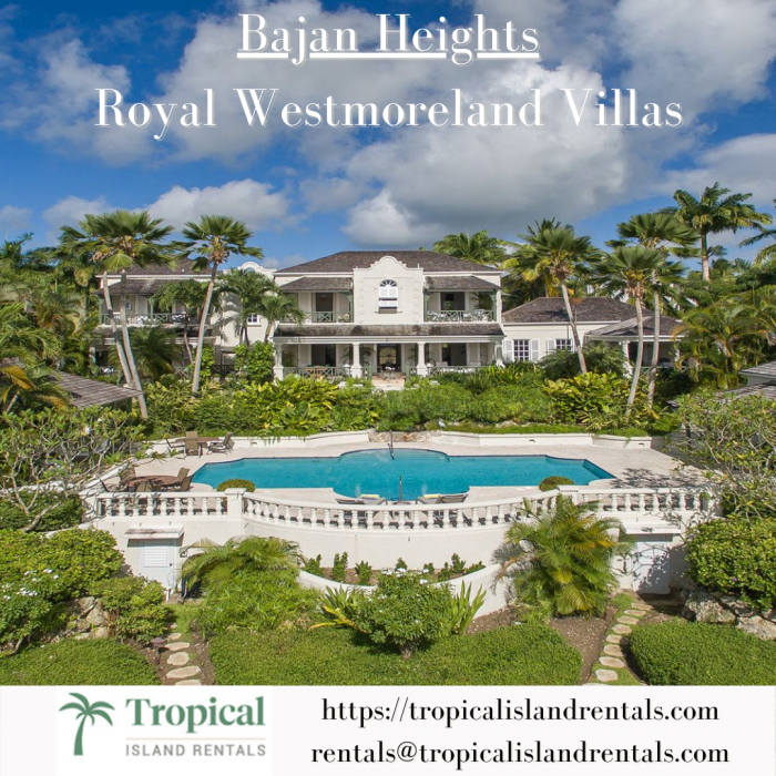 Bajan Heights | Royal Westmoreland Villas | Tropical Island Rentals
