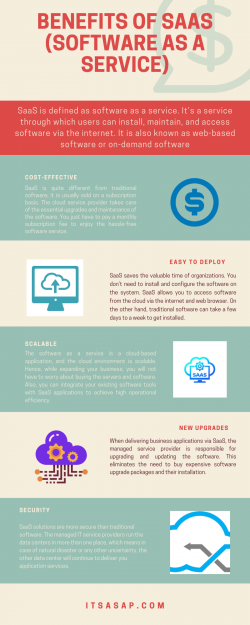 Top 8 Benefits Of SaaS (Software as a Service)