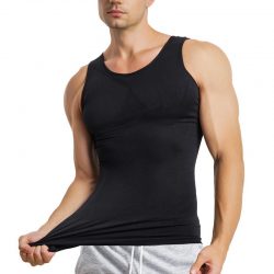 Brabic Men Compression Shirt Sleeveless Shapewear – BRABIC