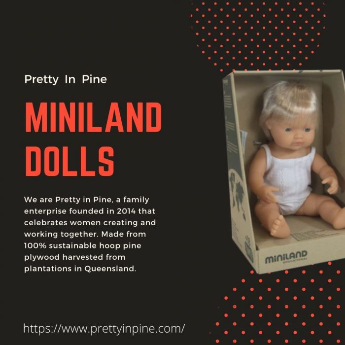 Miniland Dolls – Pretty In Pine