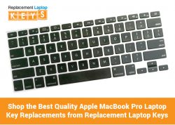 Shop the Best Quality Apple MacBook Pro Laptop Key Replacements from Replacement Laptop Keys