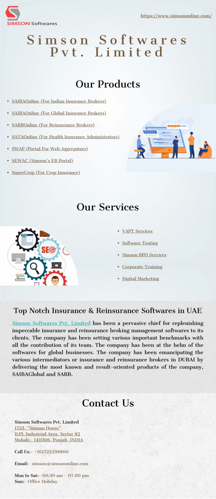 Simson Softwares Provides Softwares for Insurance/Reinsurance Brokers to Improve Operational Eff ...