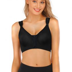 Women Post-Surgical Sports Bra with Adjustable Straps