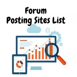 Free Forum Submission Website List