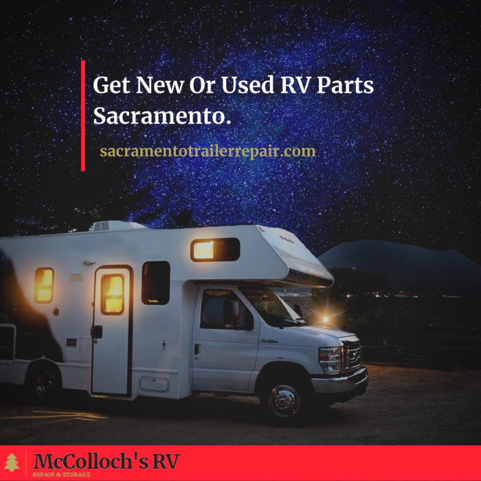 Get New Or Used RV Parts Sacramento