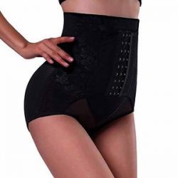 Nebility Women Plus Butt Lifter Hi-Waist Underwear