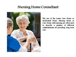Nursing Home Consultant Online | Swift Management