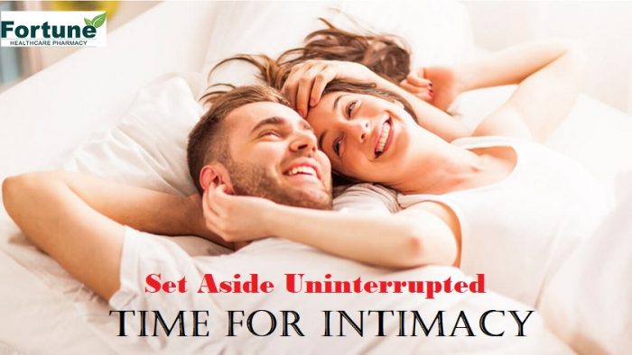 Set Aside Uninterrupted Time For Intimacy