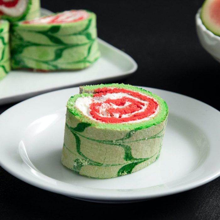 Watermelon Swiss Roll | Tastemade