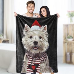 personalized photo blanket